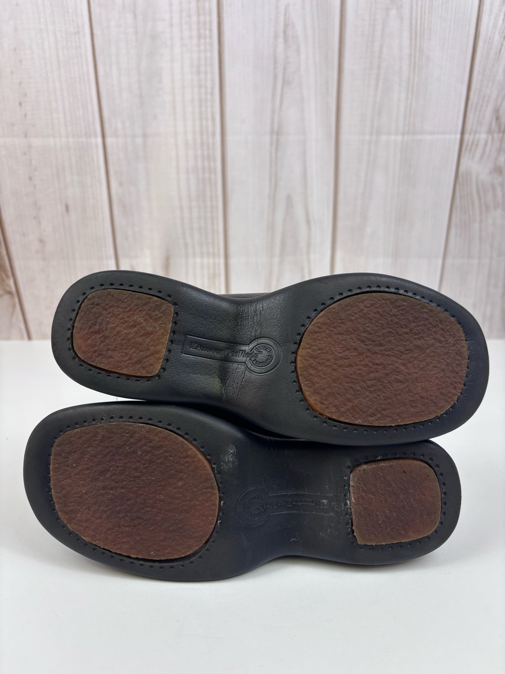 L'Amour Des Pied Boots Hidden Wedge Fold-Cuffed Boot Equestrian Black Size 5.5 - Picture 11 of 16